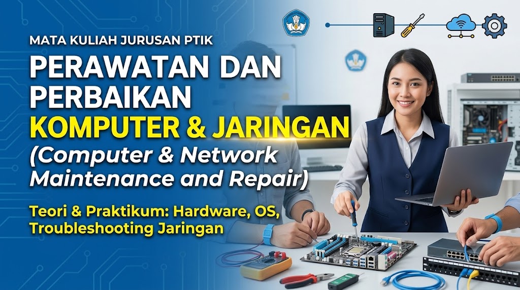 Perawatan dan Perbaikan Komputer & Jaringan (Computer & Network Maintenance and Repair)